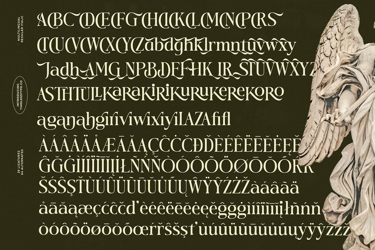 Twilight Vintage Modern Serif, a Serif Font by timelesstype.co (Photo 18 of 20)