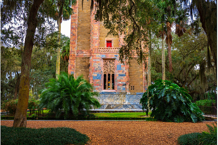The Singing Tower with its ornate, an Architecture Photo by Nick Fox