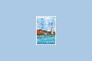 Postage Stamp Mockups Collection, a Flyer Template by Compositing Studio (Thumbnail 2 of 22)