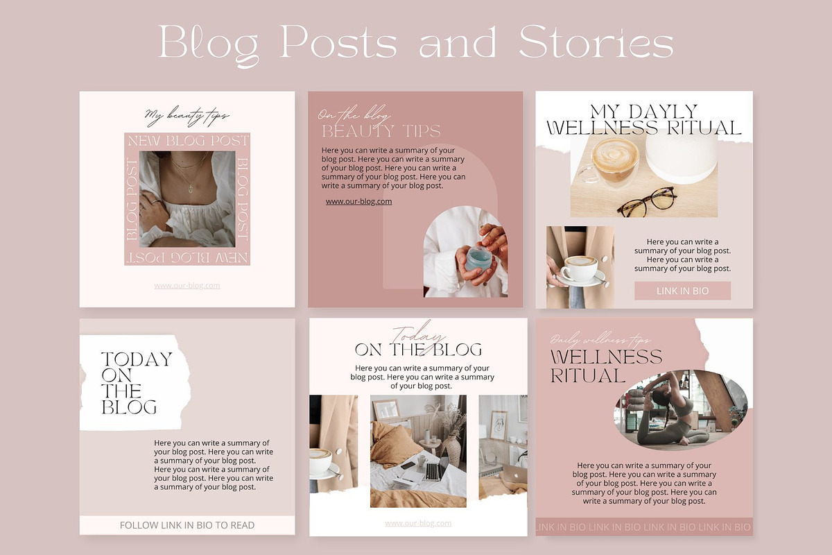 Instagram Creator Canva templates, a Social Media Template by DesignKora (Photo 8 of 19)