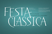 Festa Classica Family, a Font by Green Type (Thumbnail 1 of 8)