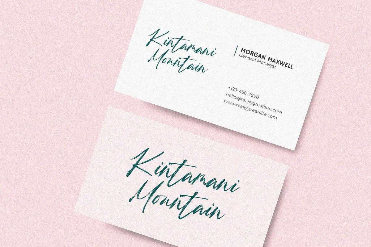 Golden Hours - Cool Brush Font, a Script Font by Nirmana Visual (Photo 7 of 9)