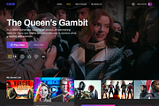 Flixster streaming service web kit, an UI Kit Template by SPACECAKE (Thumbnail 15 of 15)