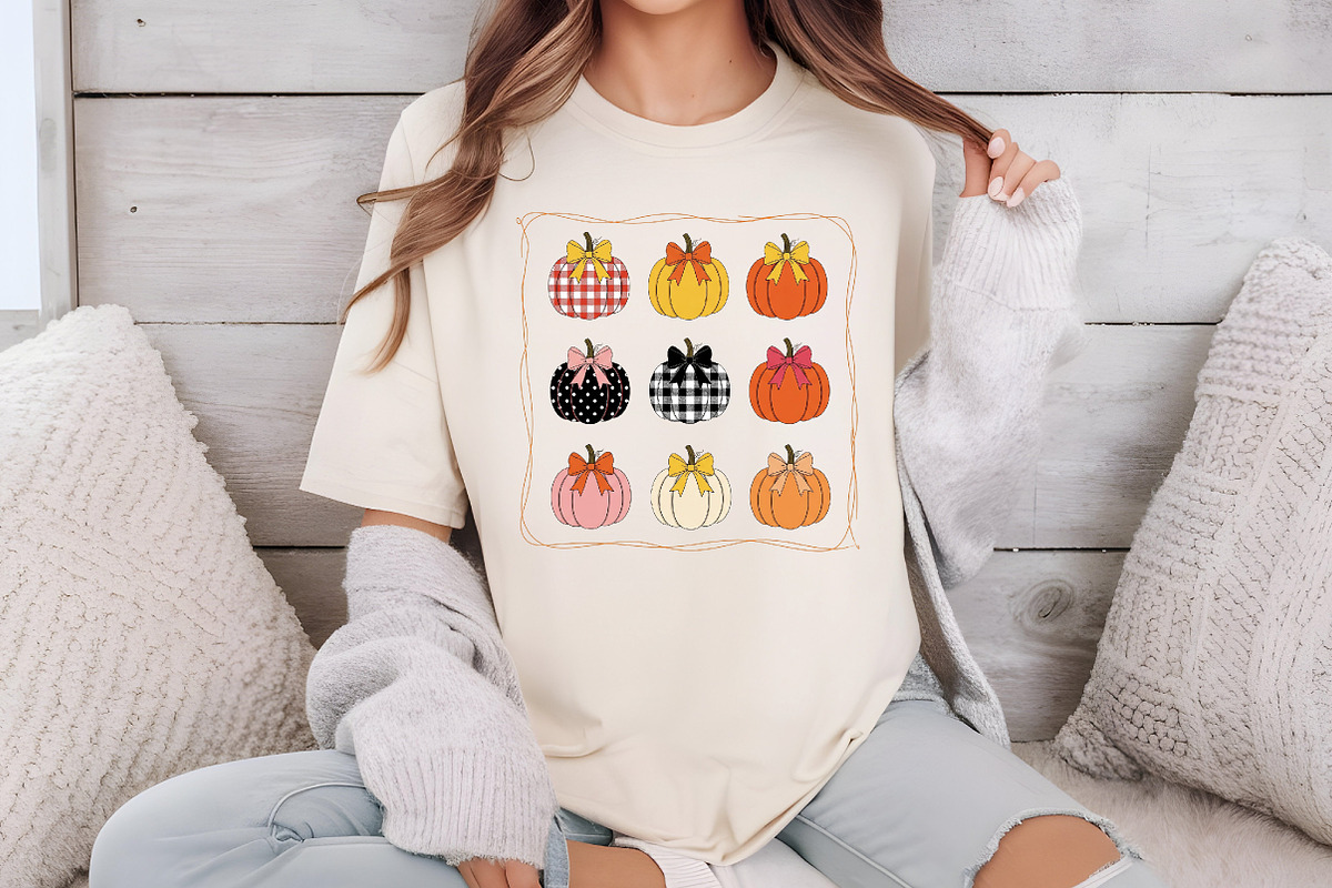 Watercolor Cute Pumpkins, Fall Clipa, an Illustration by DreamCafeArt (Photo 3 of 6)