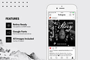 SALE 2in1 Noir Beauty Edition, a Social Media Template by The Wedding Shop (Thumbnail 13 of 15)