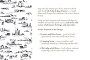 Utah Seamless Toile Pattern Set, a Background Graphic by Hughes Studio (Thumbnail 3 of 8)