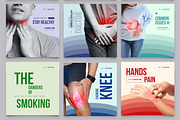 Skin Care Medical Social Media Posts, an UI Kit Template by ContestDesign (Thumbnail 3 of 3)