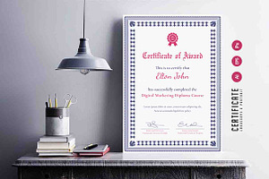 383. Modern Certificate Template