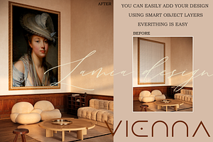 Vienna & Mockup Frame For Art