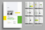 Company Profile Brochure Layout, a Brochure Template by MightyDesign (Thumbnail 1 of 6)
