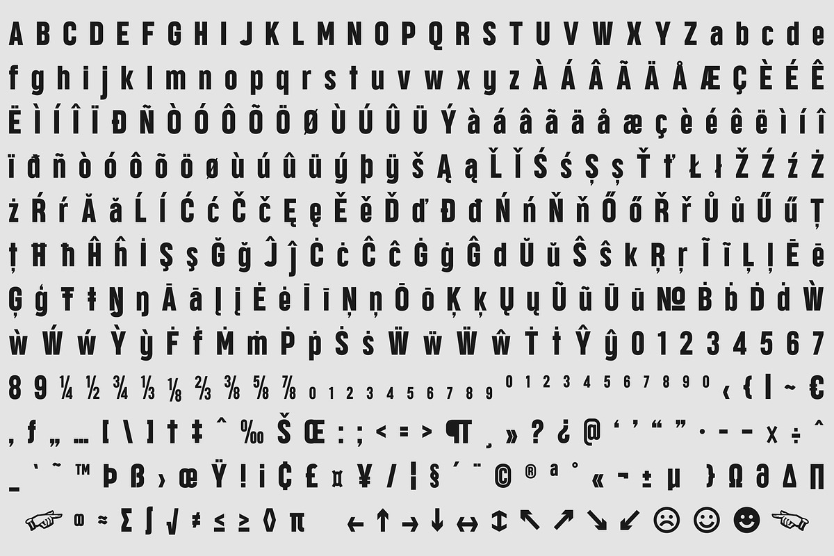 Thyga | Modern Sans Serif Fonts, a Sans Serif Font by Fateh.Lab (Photo 8 of 11)