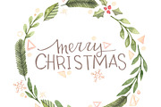 Watercolor Christmas decorations, a Decorative Illustration by Kate Macate (Thumbnail 4 of 4)