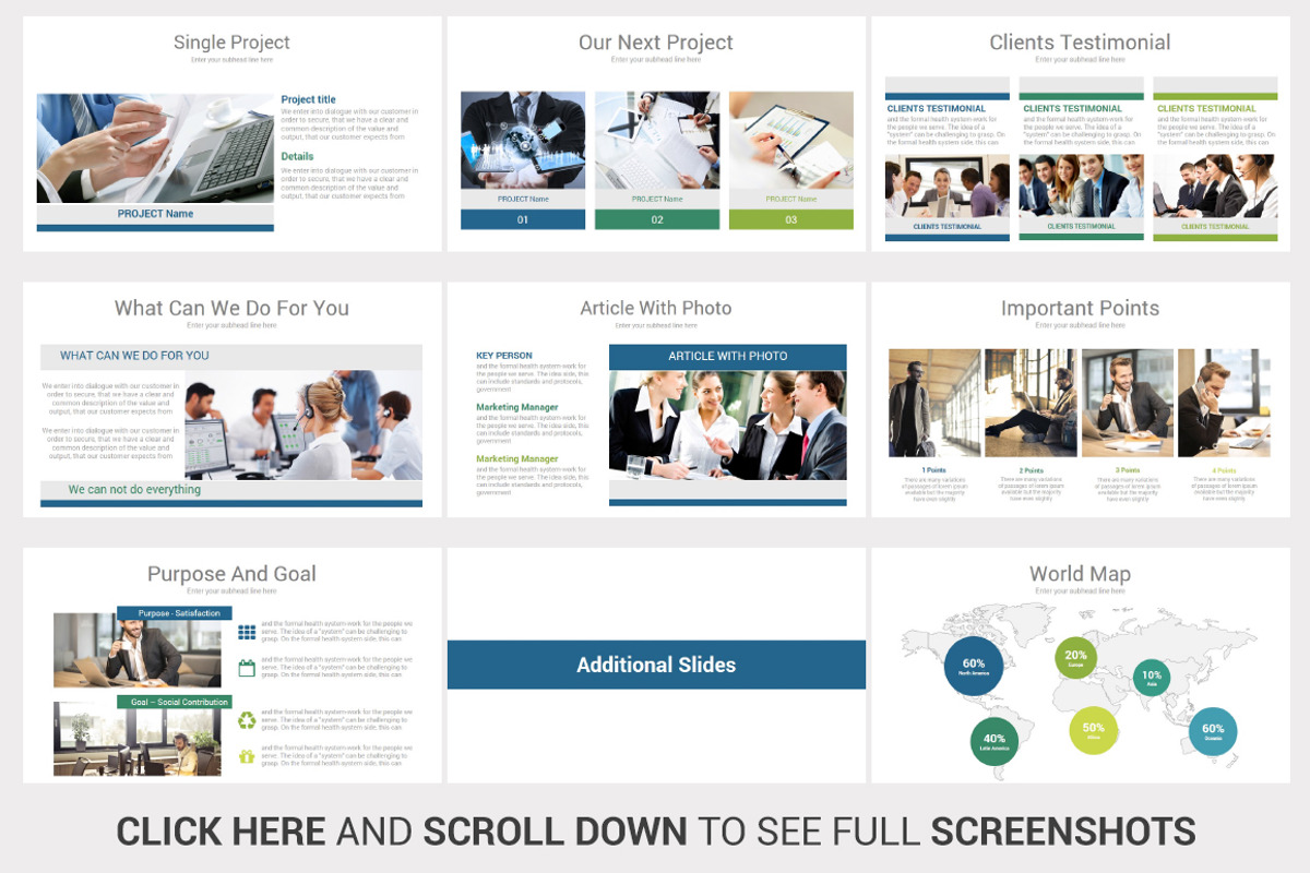 Change Management PowerPoint Designs, a Presentation Template by OceanArt