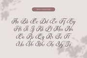 Pimfloth Bartauly | Beauty Script, a Script Font by Denustudios (Thumbnail 10 of 13)