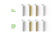 Weed Joint Pre Roll Cannabis Tube, a Cups & Container Mockup by easymock (Thumbnail 4 of 9)