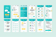 Mobile App UI Kit, a Templates & Theme by alexdndz (Thumbnail 11 of 21)