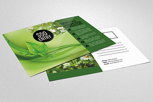 Green Energy Postcard Templates