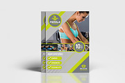 A4 Female Fitness Poster Template, a Stationery Template by BrandPacks (Thumbnail 4 of 4)
