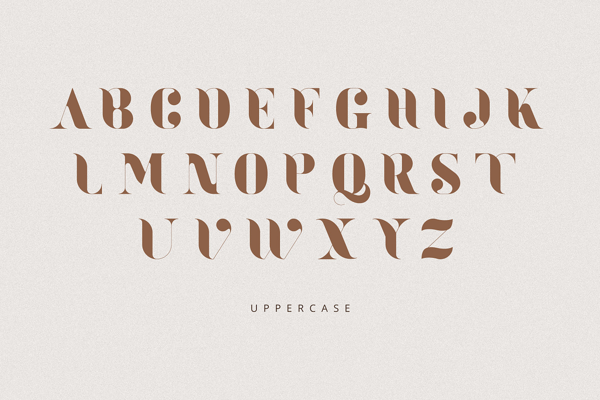 Glamora Font preview 4