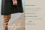 Freeztyle - Monoline Script, a Script Font by erlosDESIGN (Thumbnail 12 of 14)