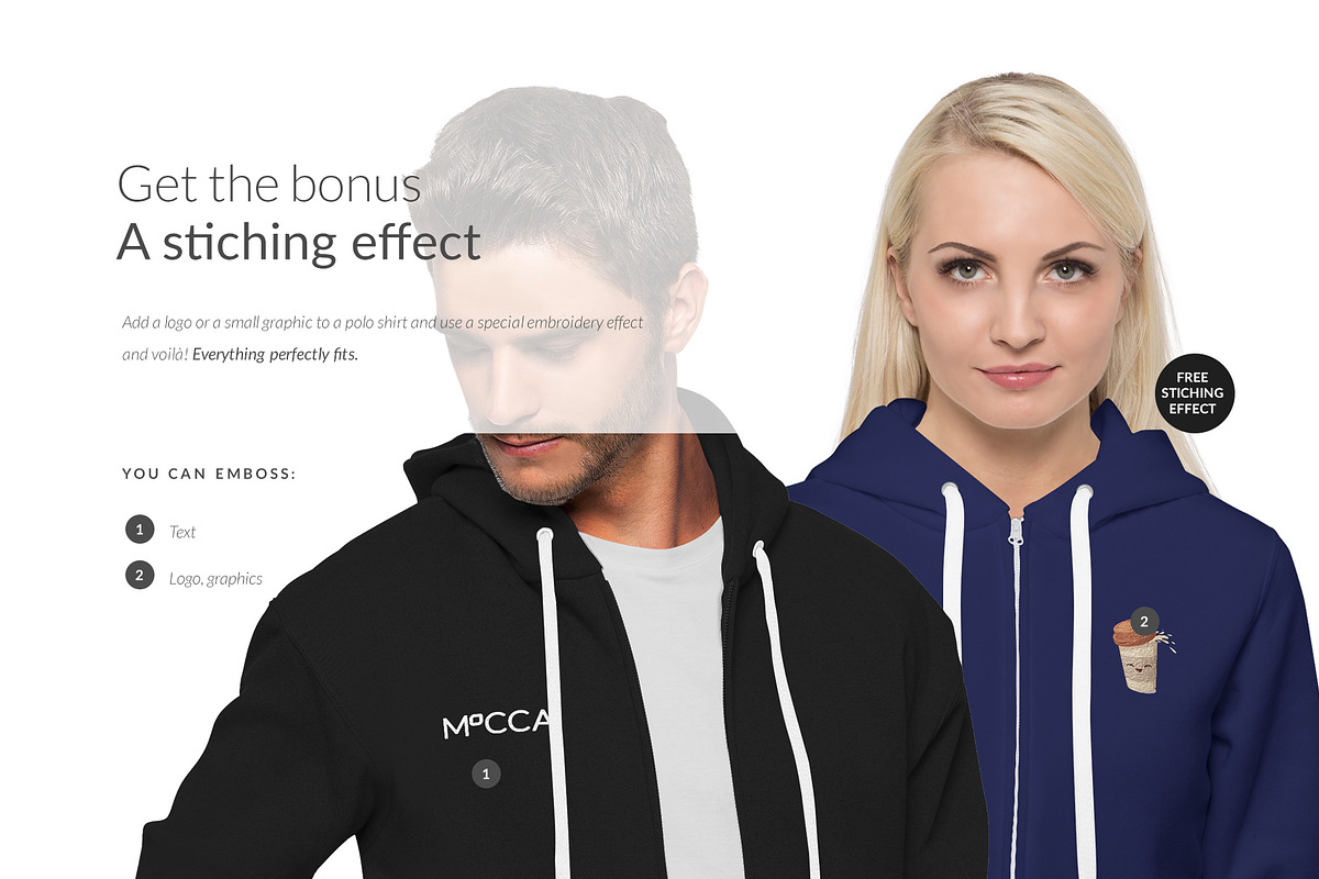 HOODIE & FLEECE BUNDLE 25xMock-ups, a Books & Magazine Mockup by Apparel_Mockups (Photo 20 of 28)