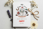 Funny Christmas Humor PNG Bundle, a Seasonal Illustration by GlitterCraft (Thumbnail 41 of 101)