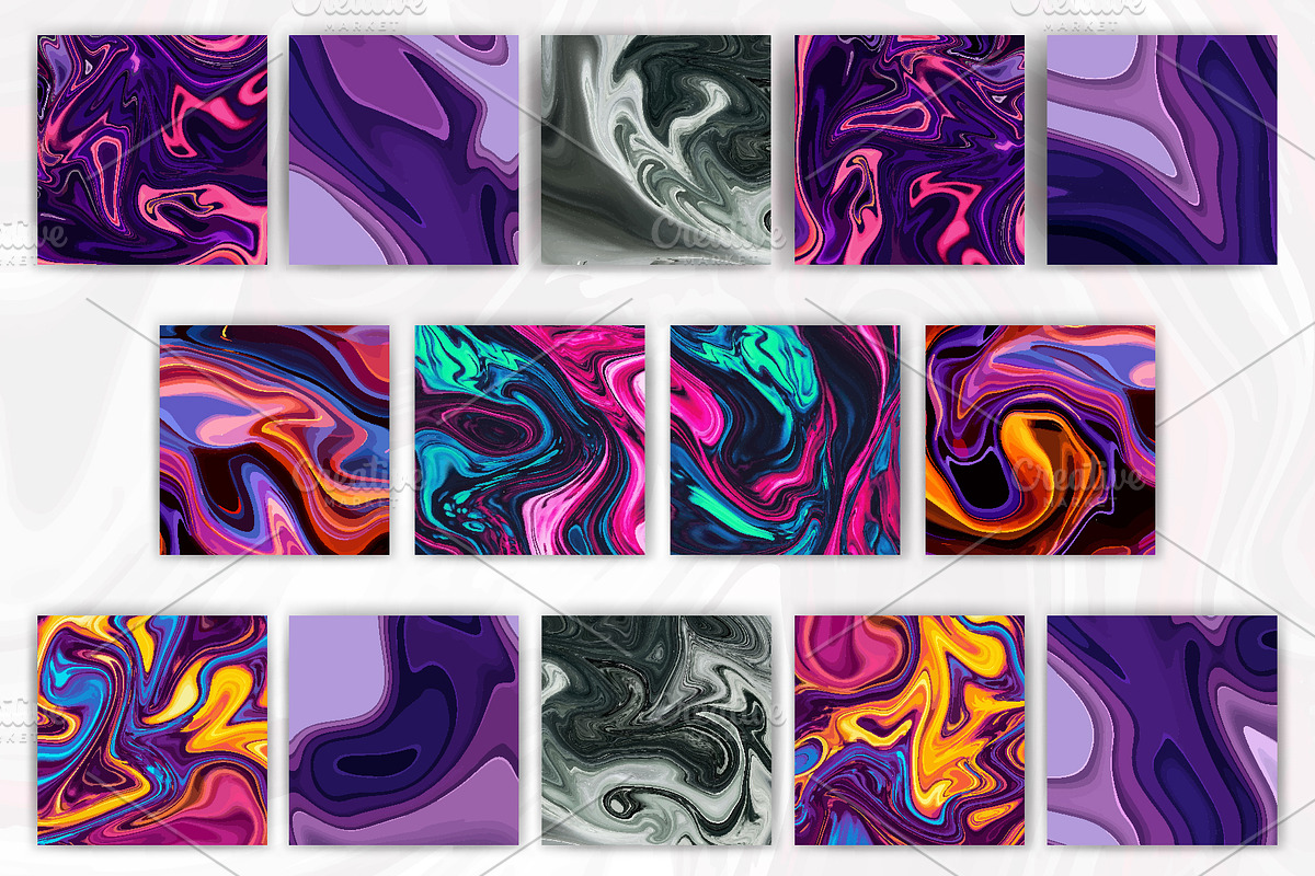 Marble Background. Digital Paper 02., a Texture Graphic by KENO Mascots (Photo 3 of 3)