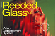 Reeded Glass V2 – Video Displacement, a Texture Graphic by Twenty75 (Thumbnail 1 of 7)