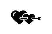 50 Love Bond Heart Icons Vector Bund, an Illustration by Designs_River (Thumbnail 21 of 46)