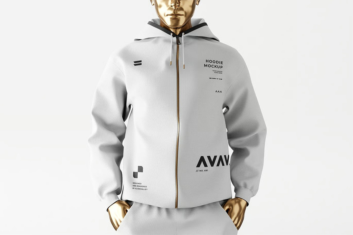 Hoodie Mockup, a Hoody Mockup by zpackcreative (Photo 2 of 7)