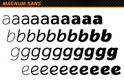 Magnum Sans, a Sans Serif Font by FontMesa (Thumbnail 5 of 5)