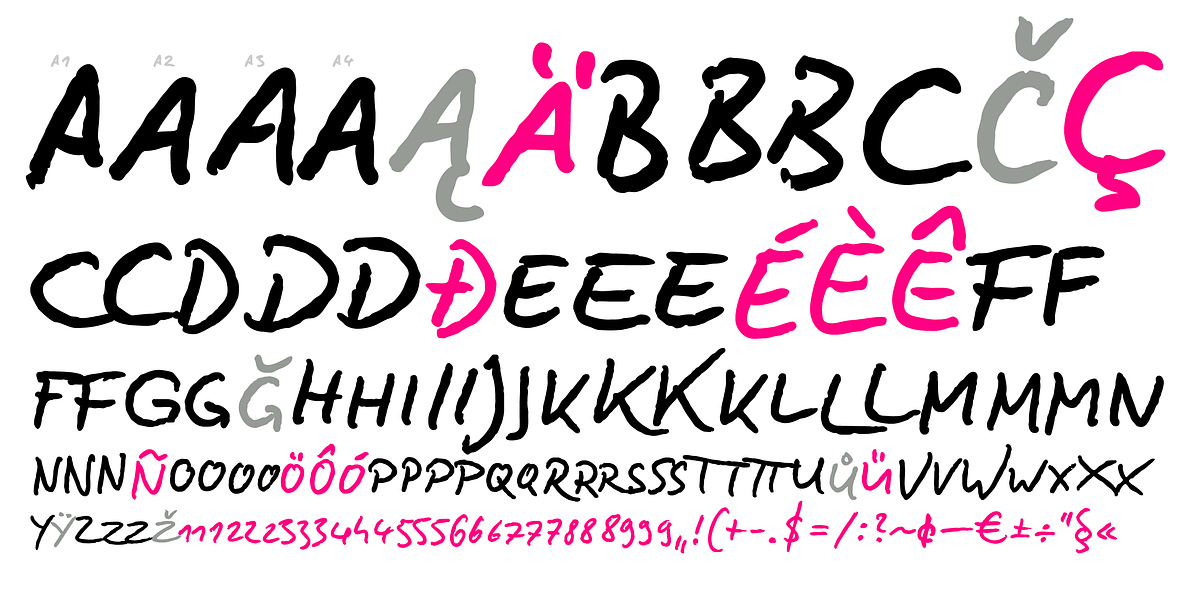 BD Lettering Pro, a Handwritten Font by ingoFonts (Photo 2 of 7)