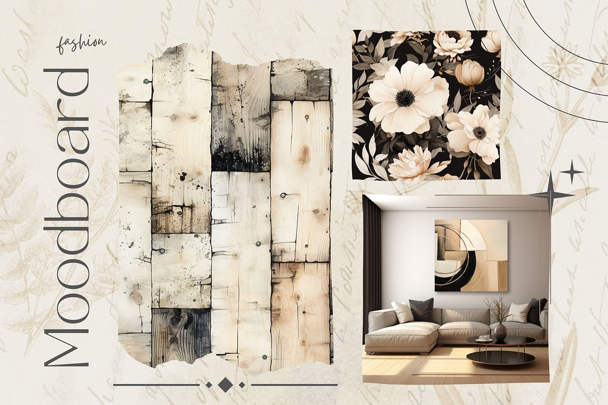 41 Black Mix Seamless Pattern Print, a Pattern Graphic by ARTOZEN DIGITAL (Photo 2 of 16)