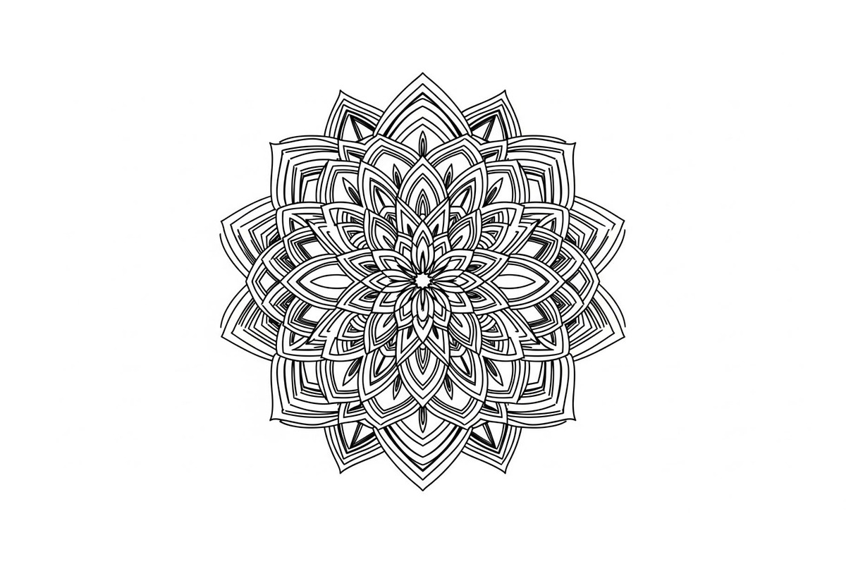 Mandala Flower SVG Bundle, an Illustration by Creativeshirt (Photo 18 of 31)