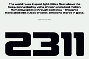 CS Geist – Techno Font, a Sans Serif Font by Craft Supply Co. (Thumbnail 3 of 8)