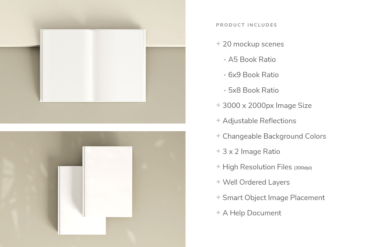 Book Mockup Scene Collection, a Books & Magazine Mockup by Ruben Stom (Photo 4 of 13)