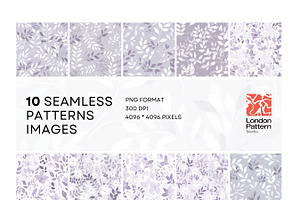 Lilac Seamless Pattern, Lilac Floral