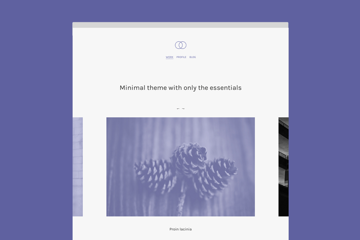 Minimal, a WordPress Template by Minimal Themes