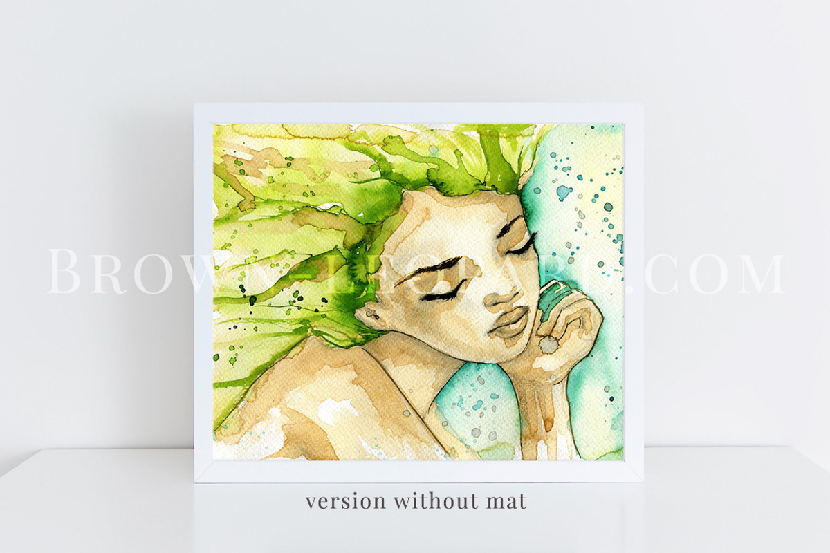 Clean white frame mockup (58) 8x10, a Print Template by BrownLeopard (Photo 3 of 3)
