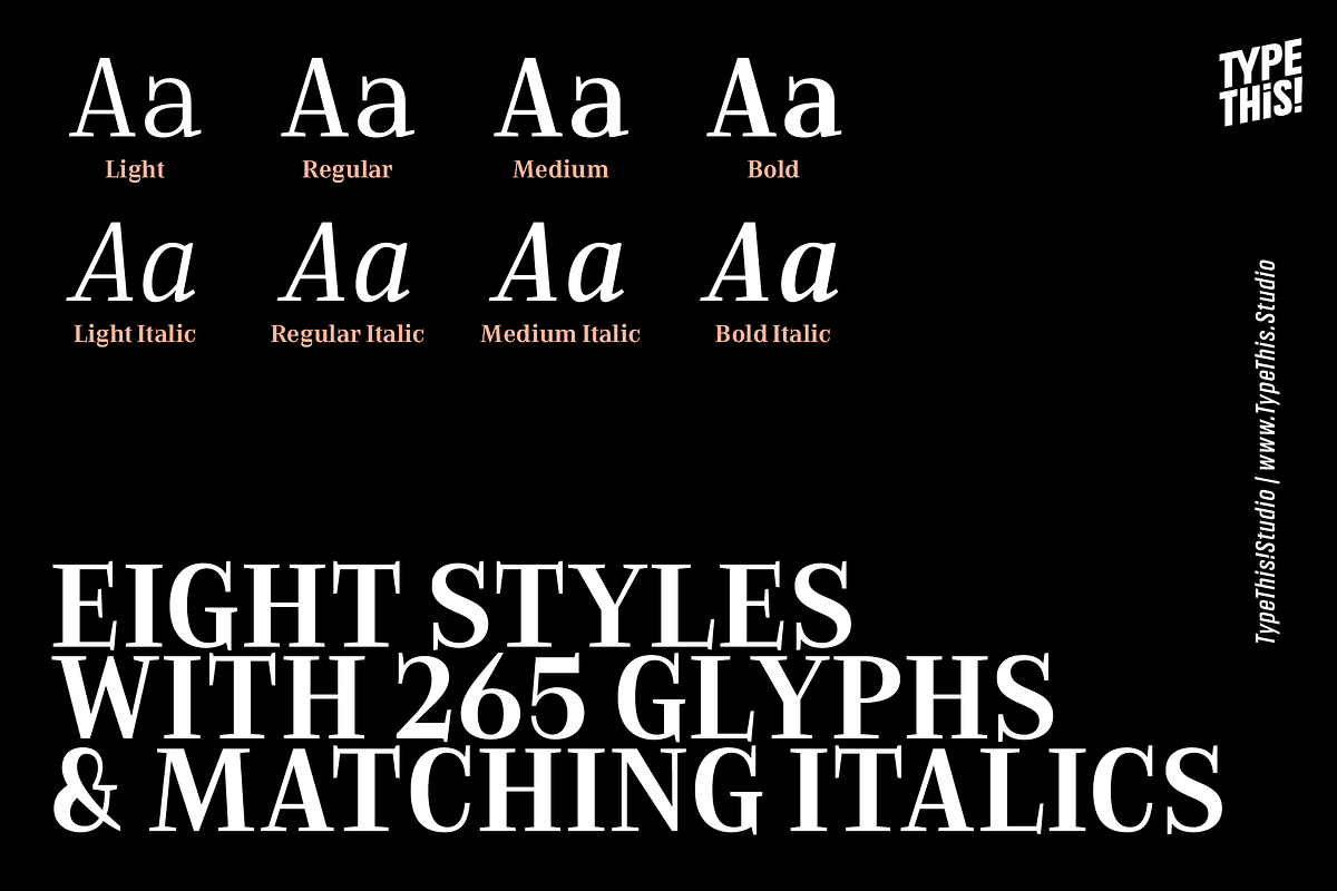 Every Core, a Serif Font by TypeThis!Studio (Photo 6 of 10)