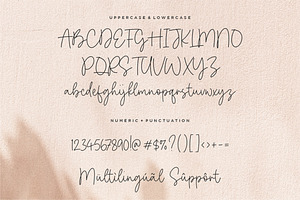 Pumpkin Custard - Monoline Font