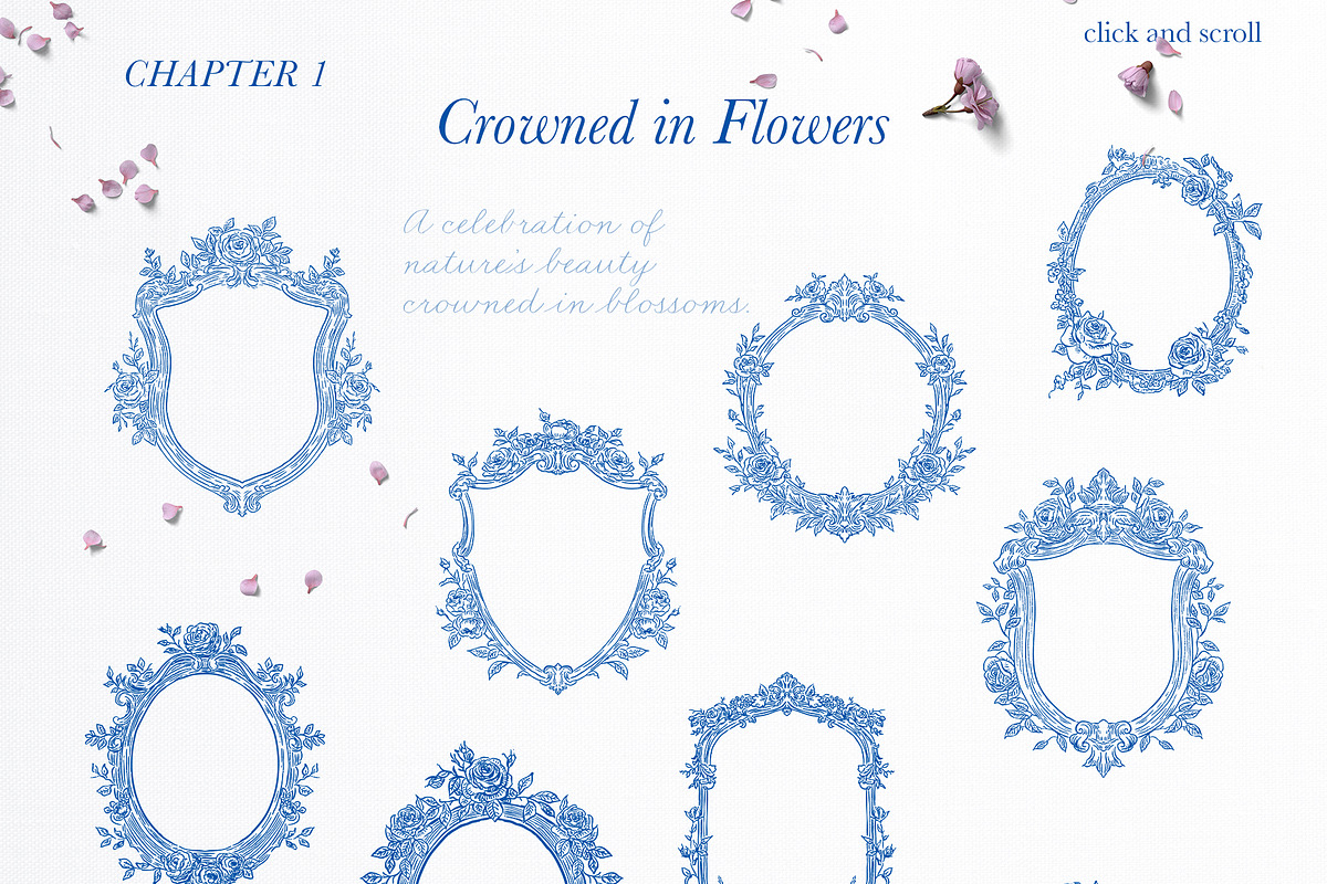 Crests Atelier Collection, a Decorative Illustration by Backyard Rose (Photo 2 of 14)