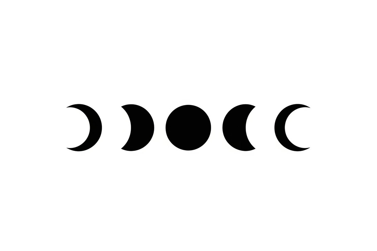 Decorative Lunar Phase Design, a Graphic by BIPLOB EXPERT (Photo 5 of 13)