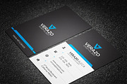 Clean Vertical Business Card, a Business Card Template by Verazo (Thumbnail 2 of 4)