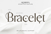 Glomersa - Modern Luxury Serif Font, a Serif Font by Pixesia Studio (Thumbnail 9 of 10)
