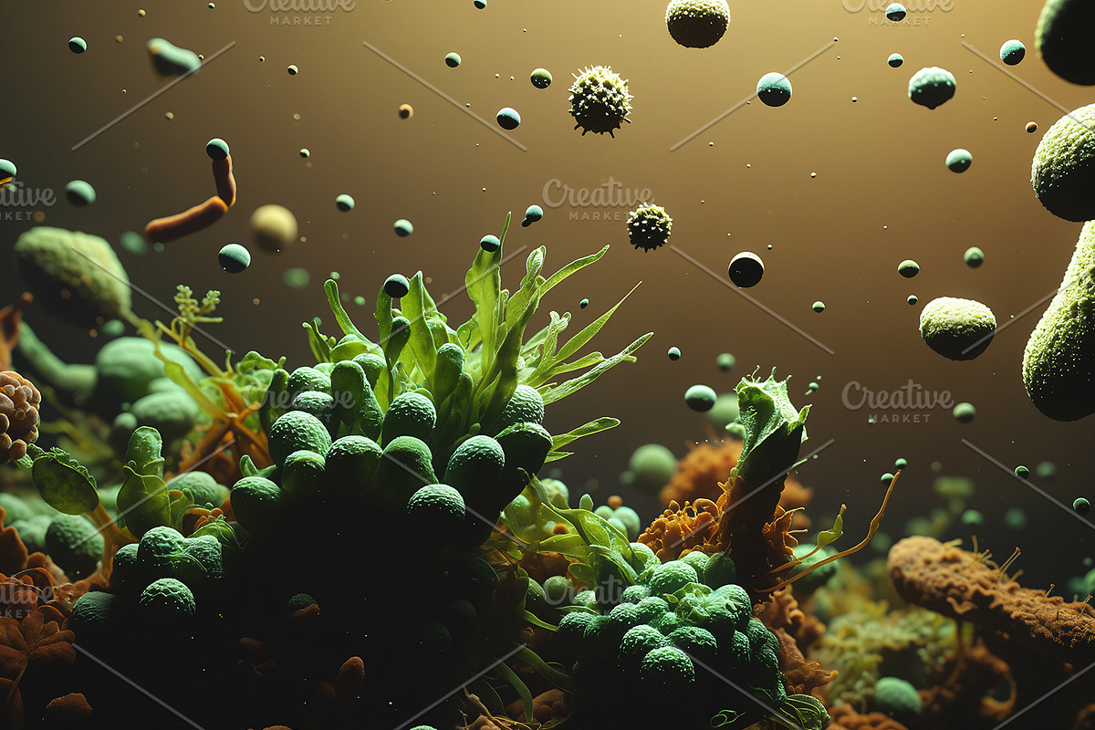 52 Fictional Microscopic Organisms, an Abstract Photo by h.utomo (Photo 6 of 52)