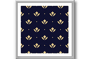 Flower geometric pattern. Seamless, a Decorative Illustration by RODINA (Thumbnail 3 of 3)