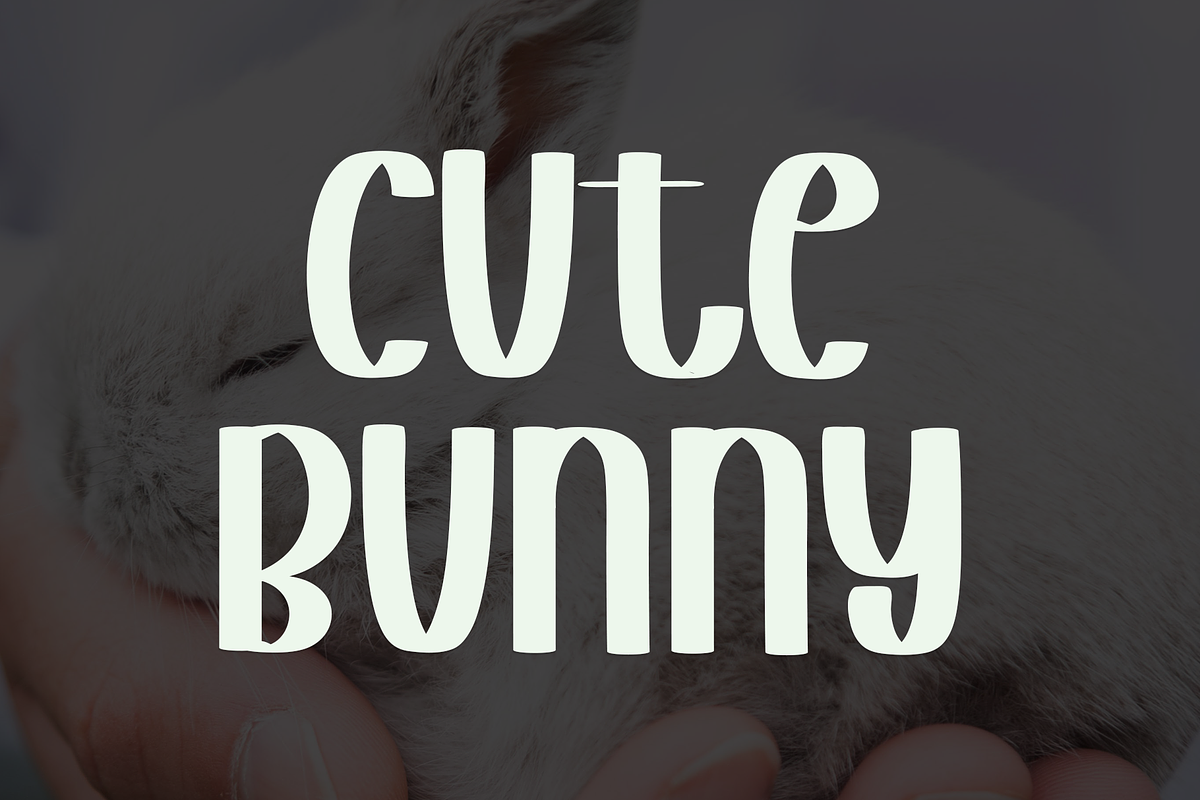 Bunny, a Sans Serif Font by InermediaSTUDIO (Photo 7 of 8)
