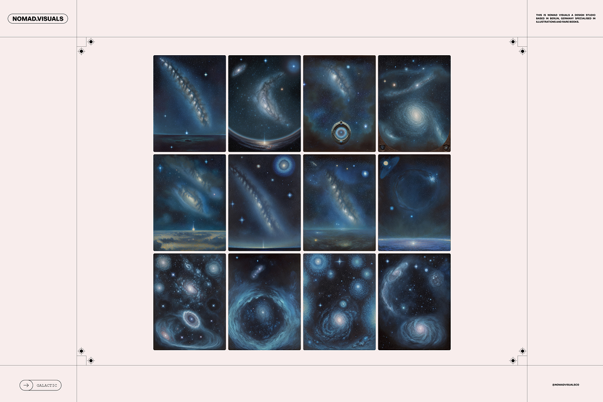 Galactic Fields Illustrations, a Background Graphic by Nomad Visuals (Photo 11 of 16)