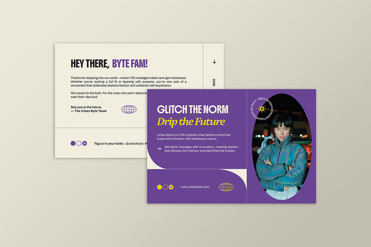 Urban Byte - Postcard, a Print Template by StreaksideStd (Photo 3 of 3)
